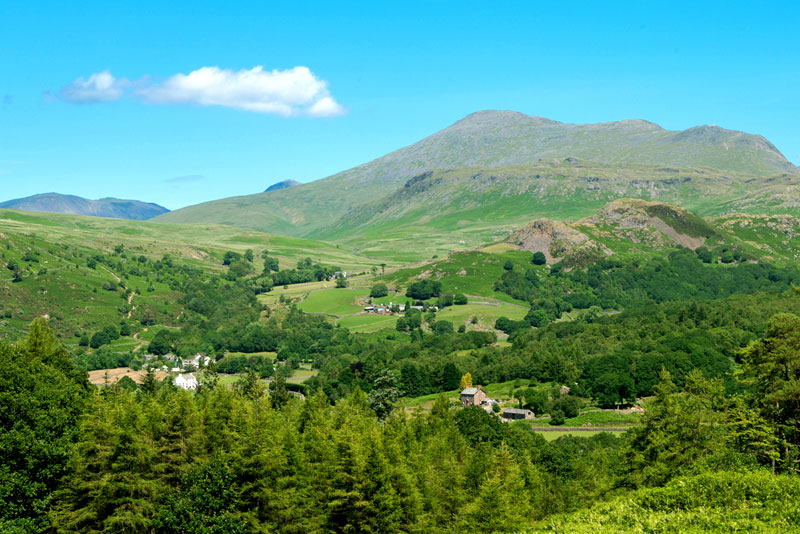 The glorious Eskdale Valley, a walkers paradise