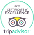 Trip Advisor Certificate of Excellence