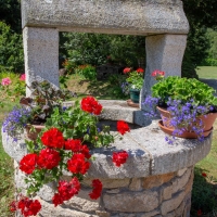 Our ancient well head at La Garenne