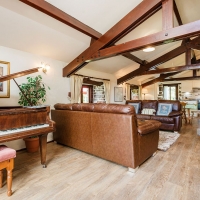 Wastwater Living Room with Baby Grand Piano