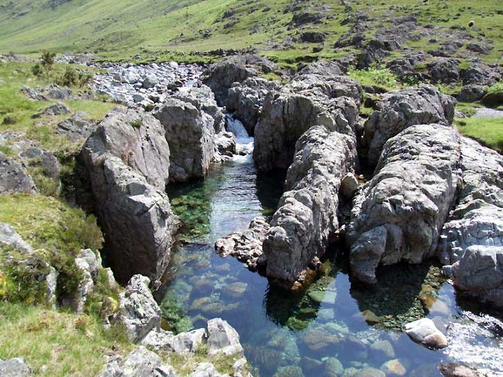 Upper Esk rockpools