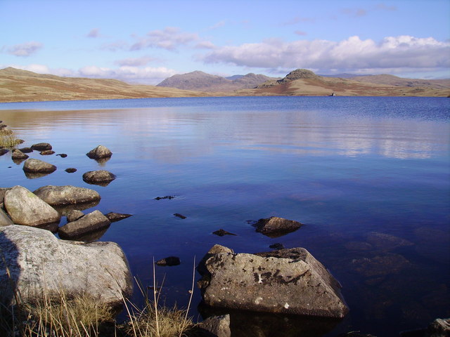 Wild swimming Devoke Water